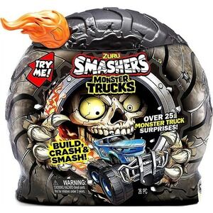Zuru Smashers Monster Trucks Monster Wheels Surprise Smash & Build Kit 26 Pieces
